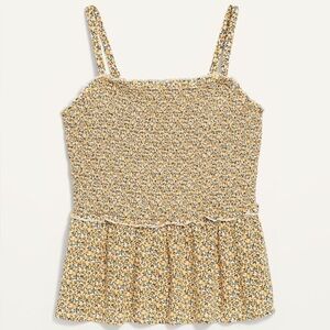 ✨BNWT - Old Navy Smocked Floral Sleeveless Swing Top - Size 4XL✨